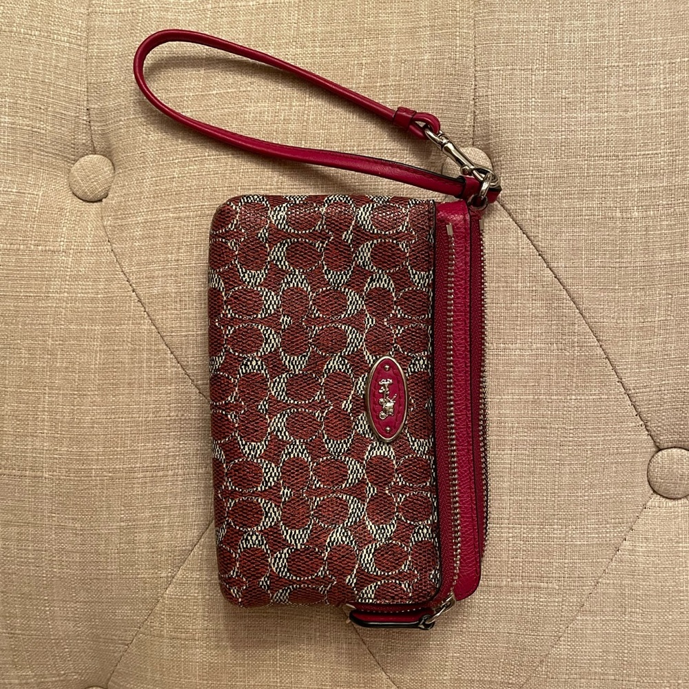 Vintage Coach Wristlet Gem